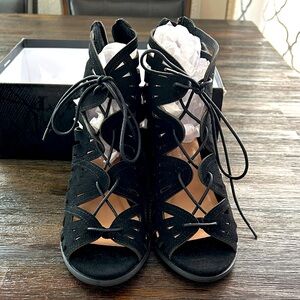 VERY VOLATILE LOS ANGLES ANNABELLE WOMEN’S HEELED SANDAL SIZE 9M